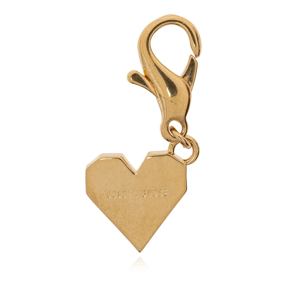 Golden Goose Hartvormige Hanger Yellow Unisex