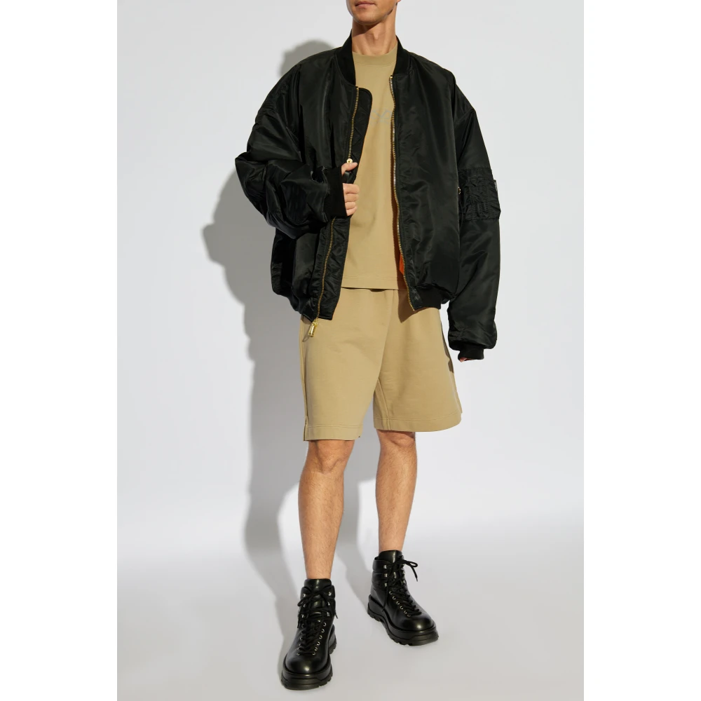 Vetements T-shirt met print Green Heren