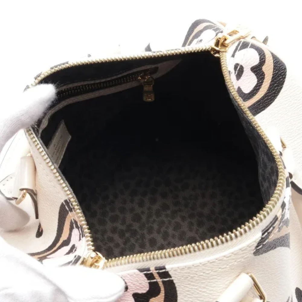 Louis Vuitton Vintage Pre-owned Canvas handbags White Dames