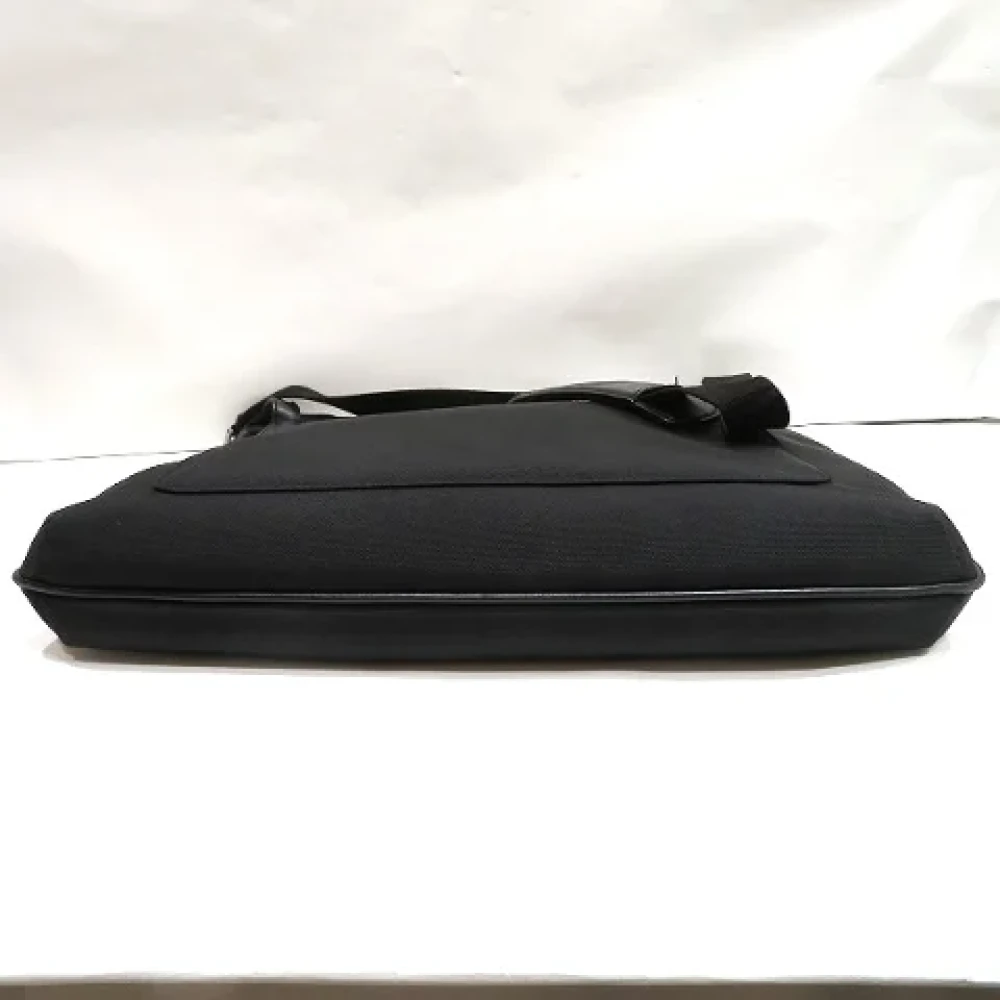 Gucci Vintage Pre-owned Canvas shoulder-bags Black Dames