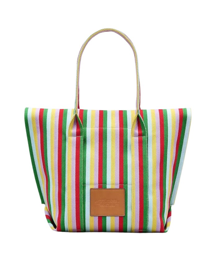 striped-jacquard-beach-tote-bag