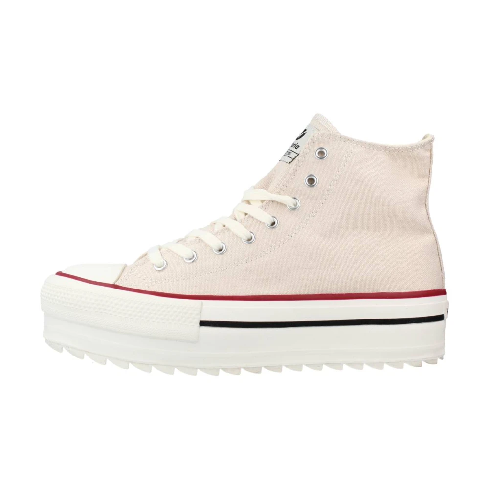 Victoria Platform Sneakers voor Vrouwen Dames Schoenen Beige
