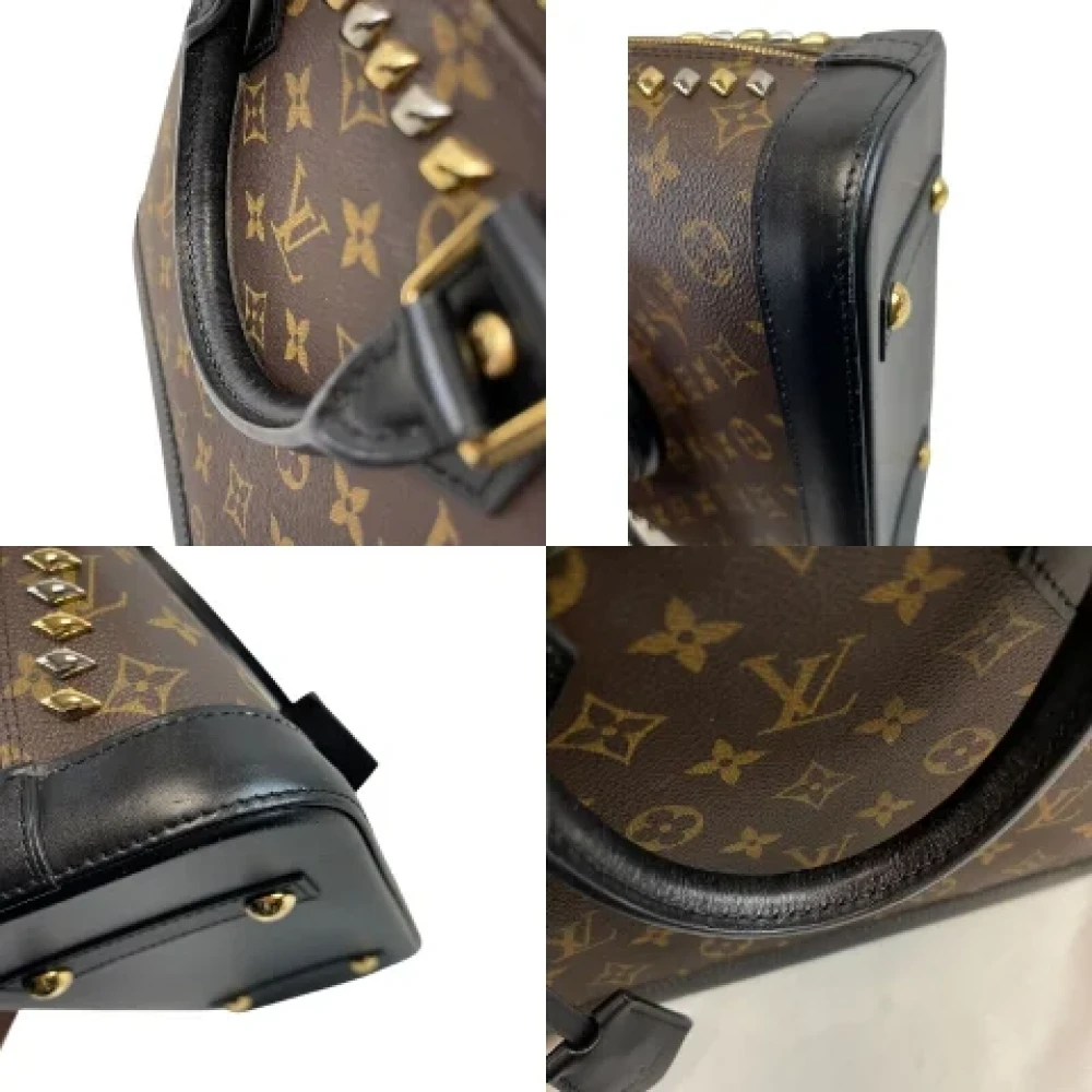 Louis Vuitton Vintage Pre-owned Leather handbags Brown Dames