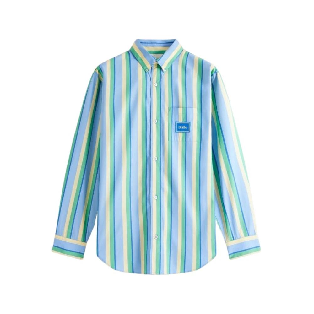 Drole de Monsieur Stijlvolle Overhemden voor Mannen Multicolor Heren