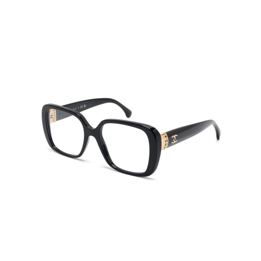 Chanel Women's Black Glasses, 52 Mm, Optical Frame