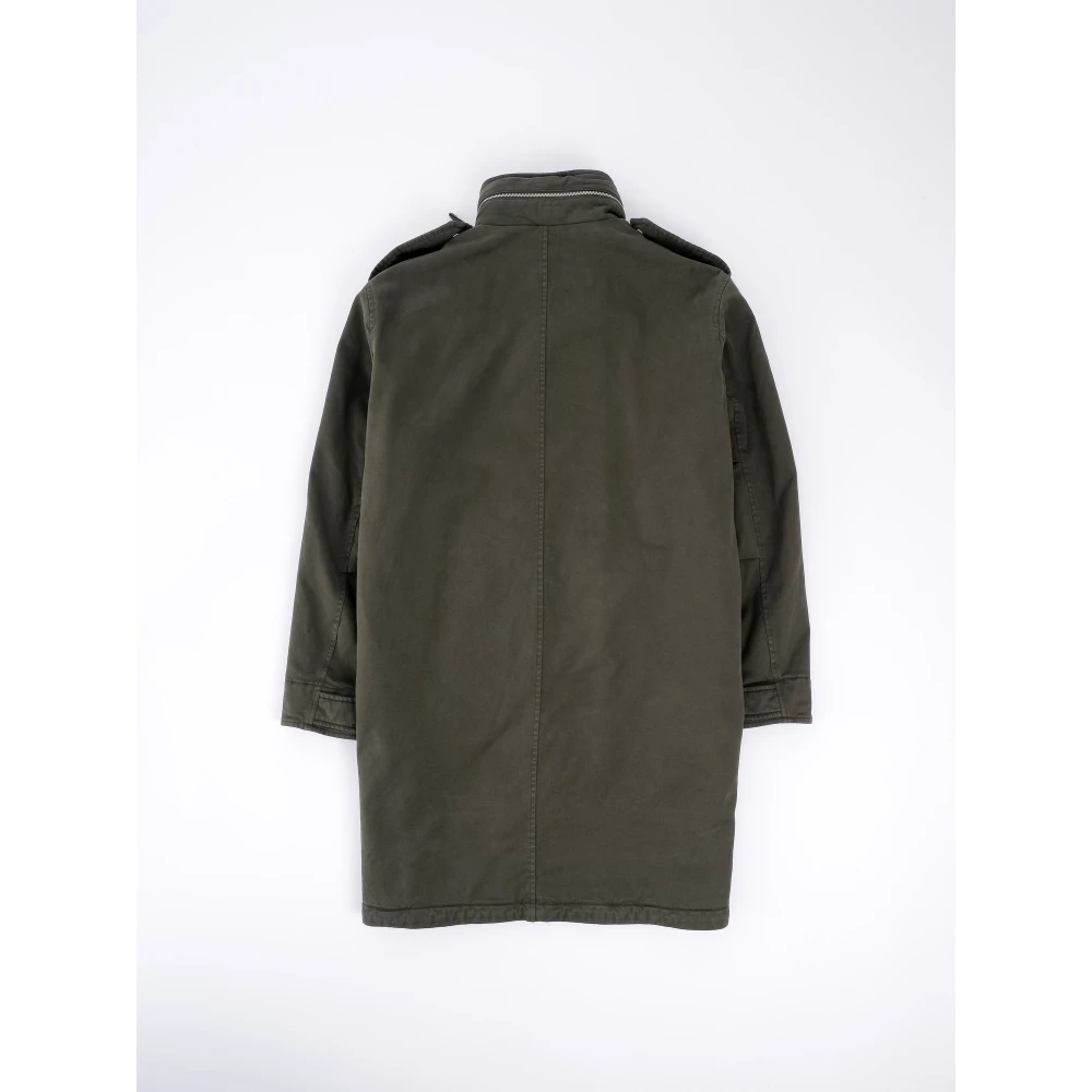 Aspesi Stijlvolle Hooded Damesjas Green Dames