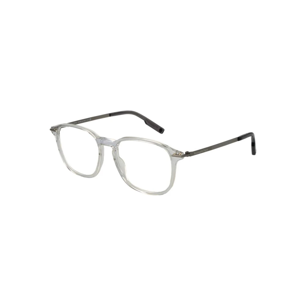 Zegna Men's Gray Stylish Optical Frames - Glasses - One Size - Accessories