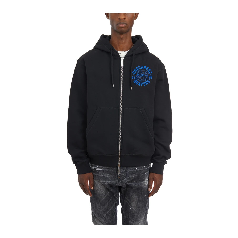 Sweatshirts & Hoodies > Zip-throughs - - Dsquared2 - Modalova