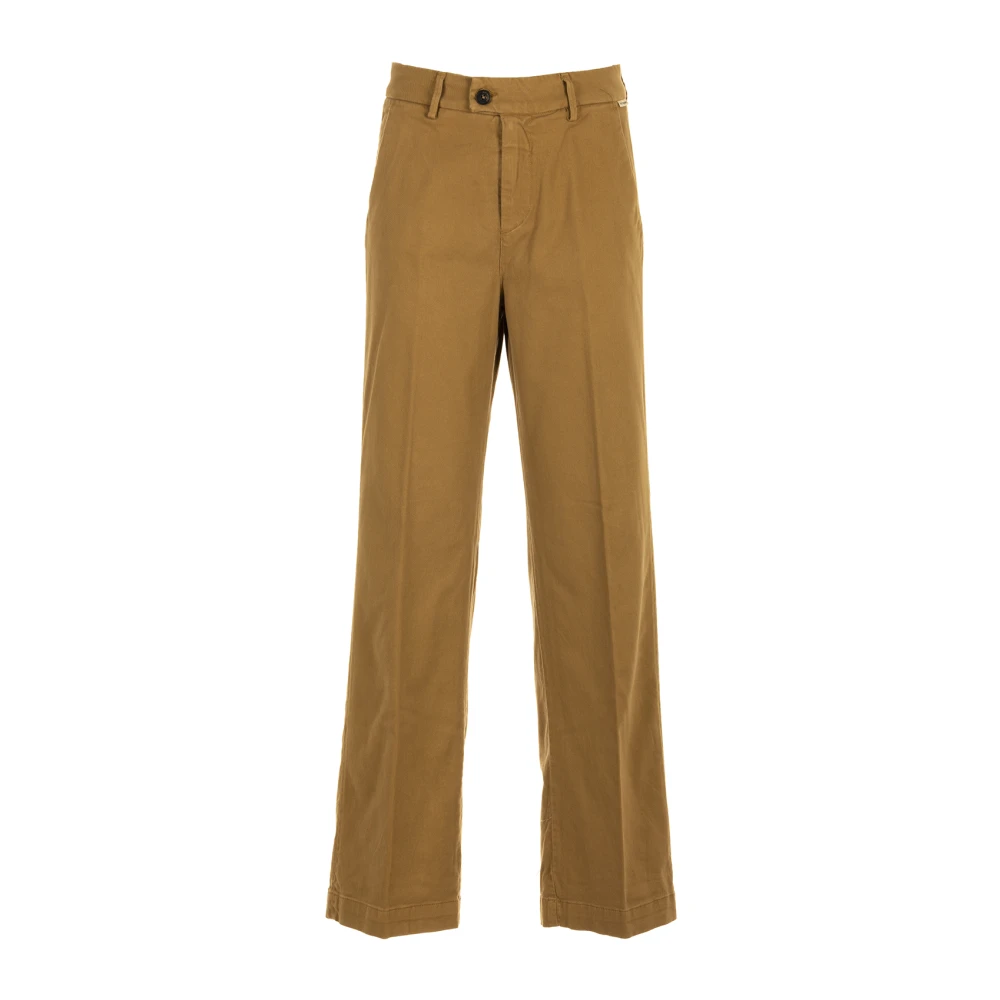 Roy Roger's Bruine Broek Lais Pant Brown Dames
