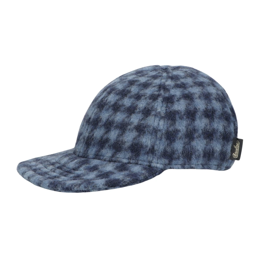 Borsalino Vlag Logo Baseballpet Blue Unisex
