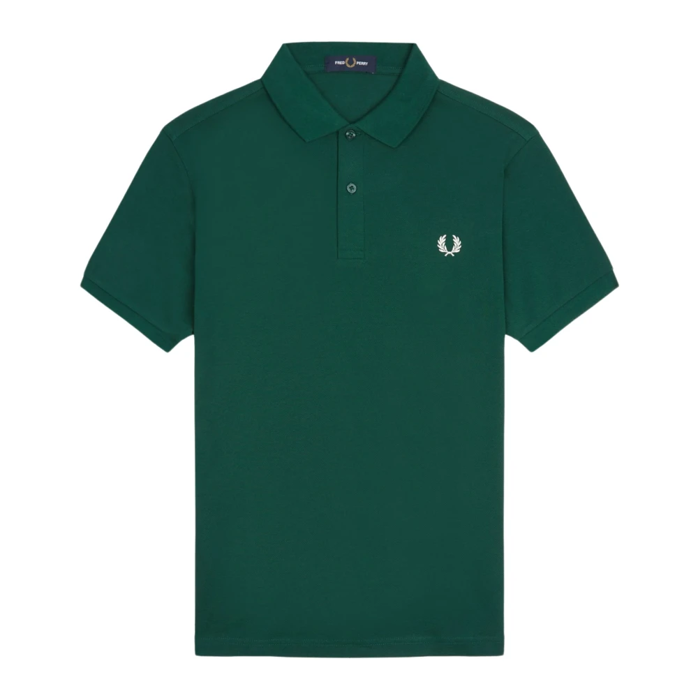 Fred Perry Slim Fit Plain Polo Ivy Green Heren