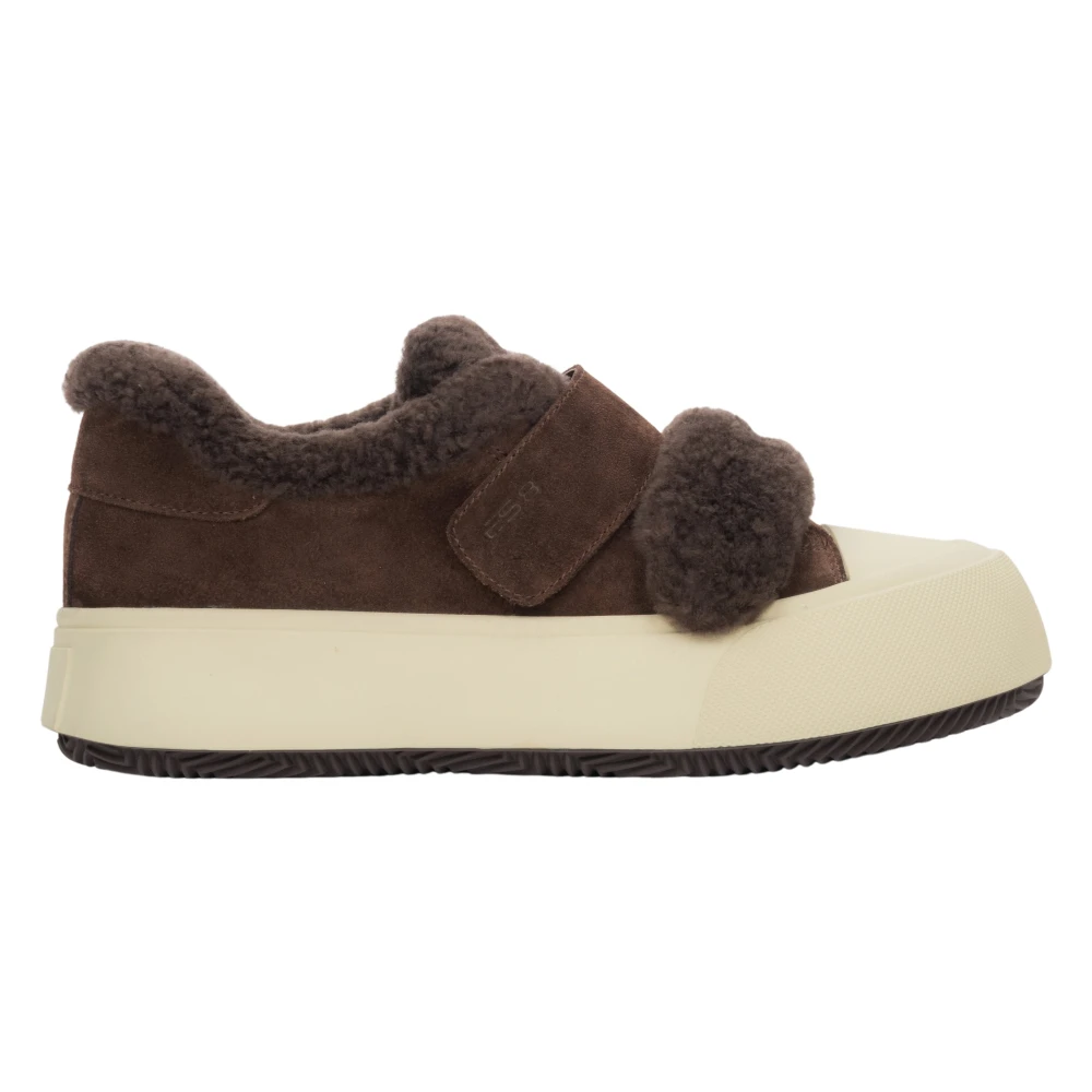 Estro ES8 Low-Top Sneakers Dames Schoenen Bruin