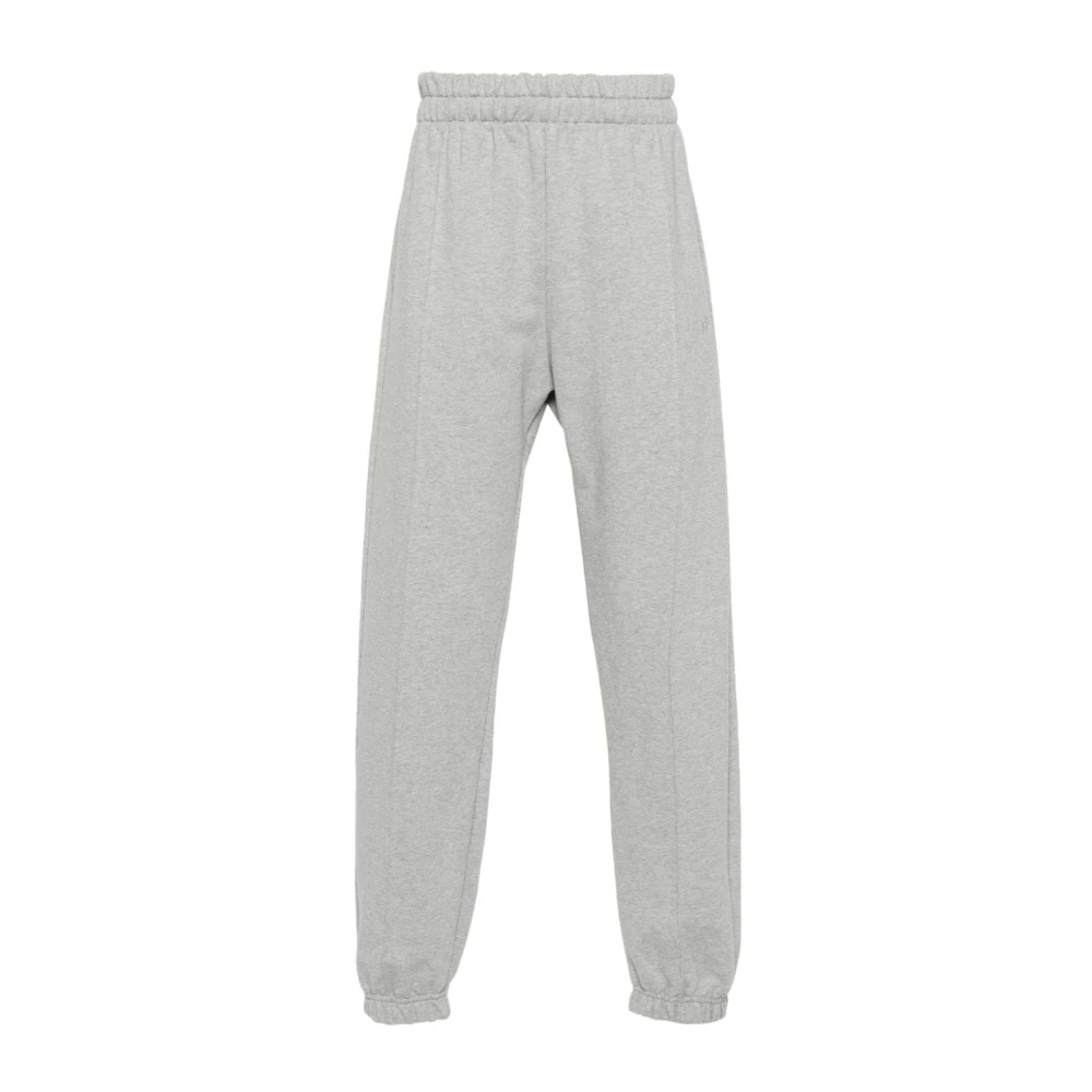 Gcds Grijze Logo Sweatpants Gray Heren