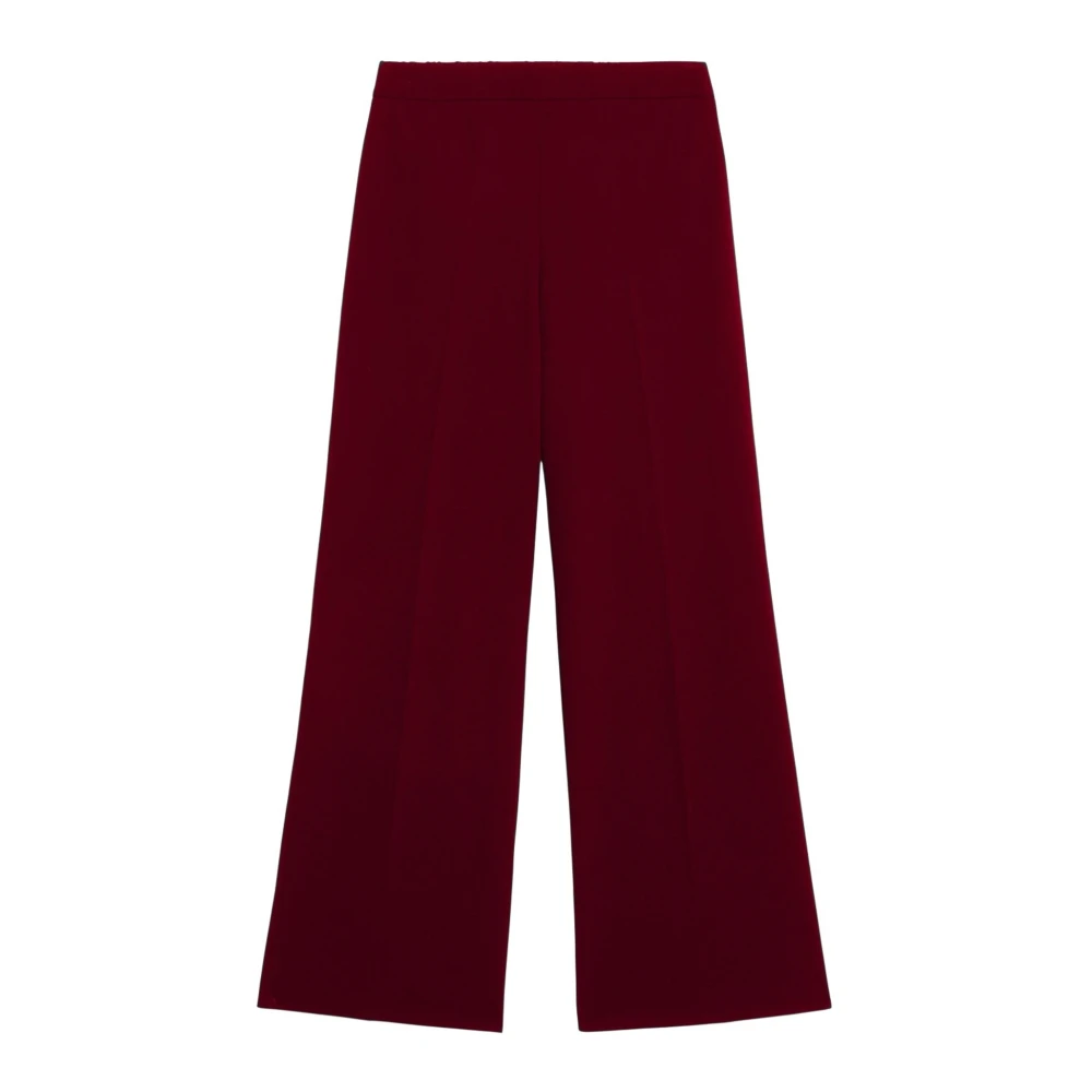 Oltre Mujer Pantalones Palazzo De Tejido Crepé