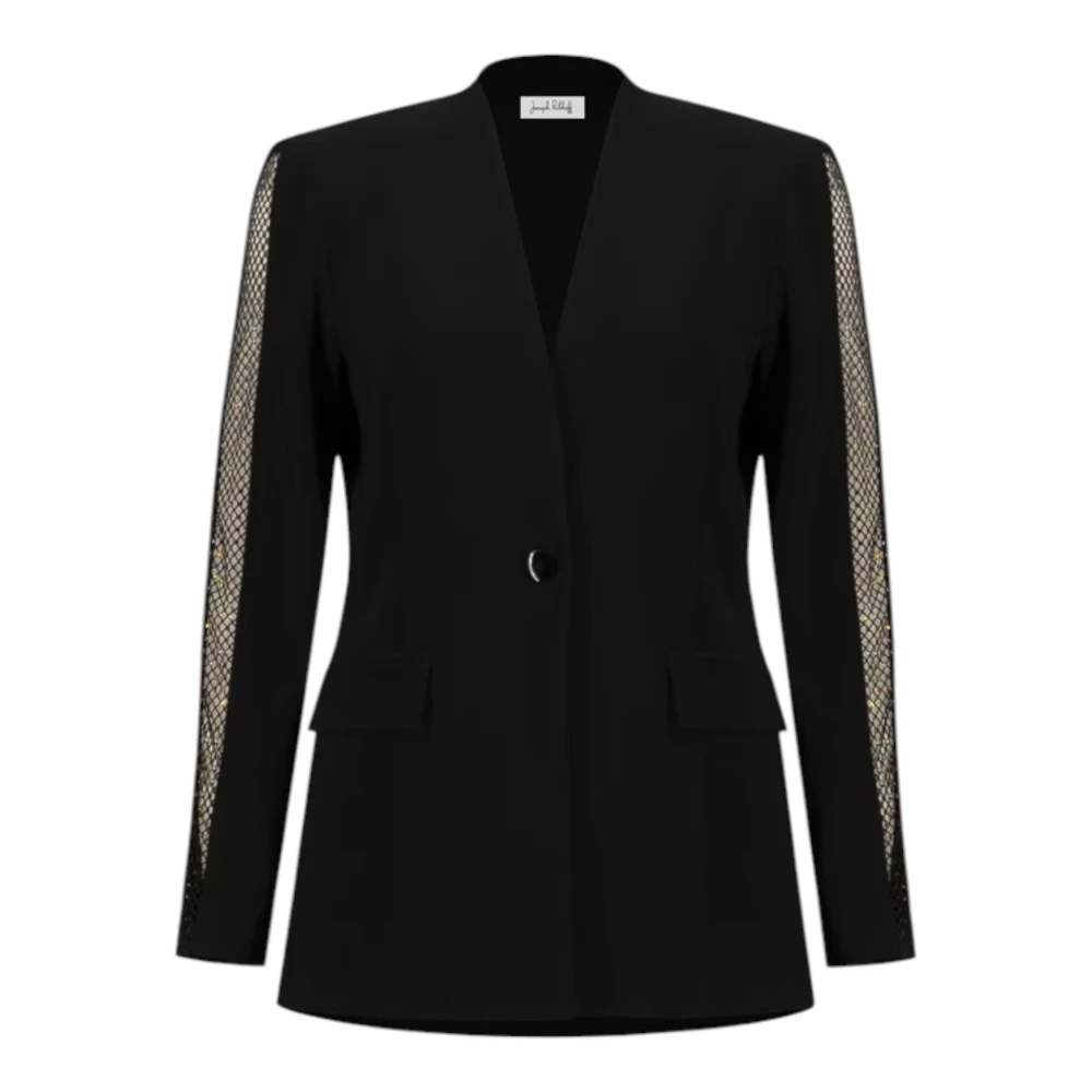 Joseph Ribkoff Women's Black Blazers, 3XL, Abiti Poliestere