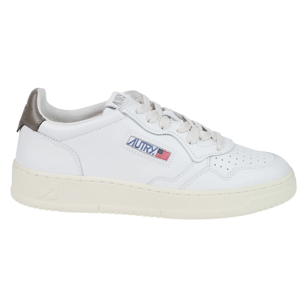 Autry , Sneakers, Male, White, 10 Uk, Flat Shoes