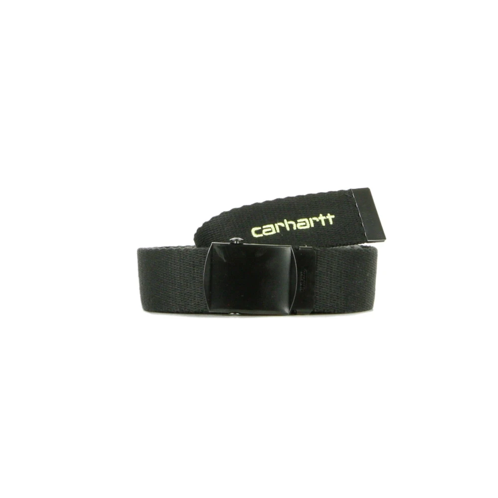 Carhartt WIP Zwart Limoen Heren Orbit Riem Black Heren