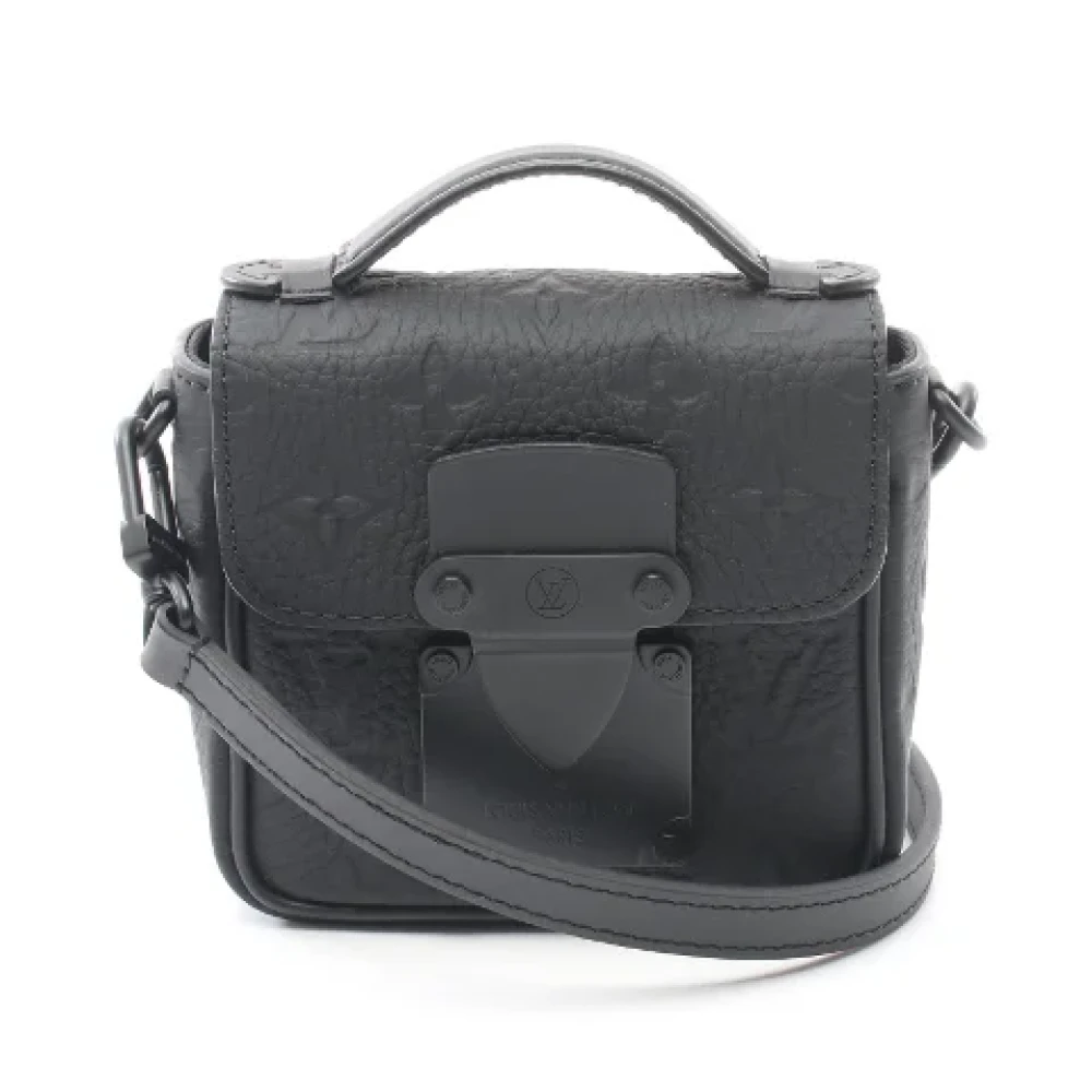 Louis Vuitton Vintage Pre-owned Canvas handbags Black Dames