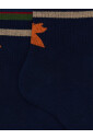 chaussettes-courtes-en-eponge-de-coton-bleu-pour-hommes-avec-bande-multicolore-rayee