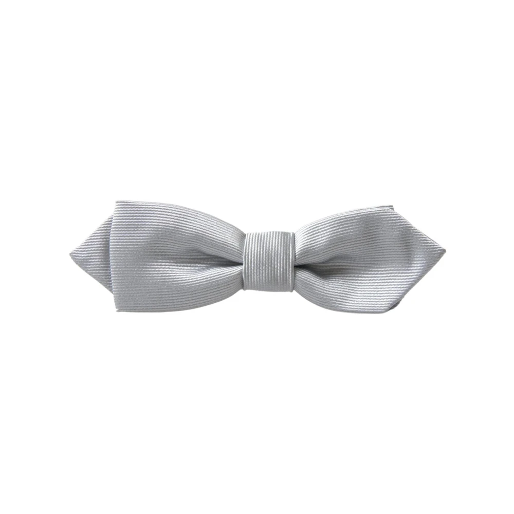 Dolce & Gabbana Men's Gray Elegant Bow Tie