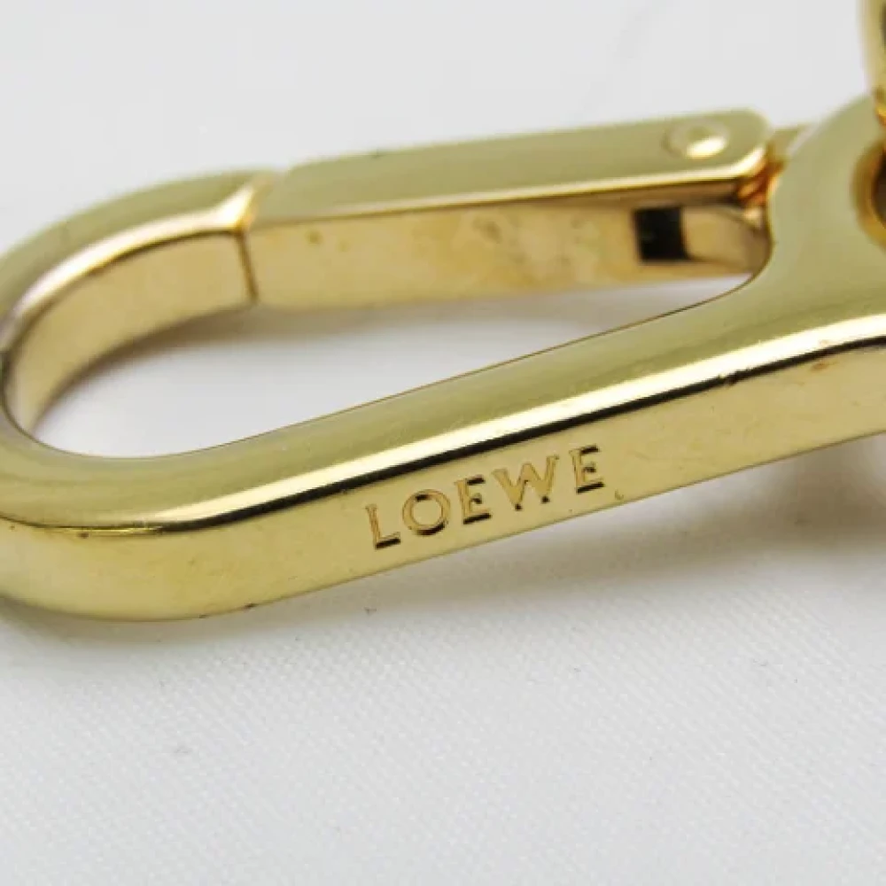Loewe Pre-owned Leather key-holders Pink Dames