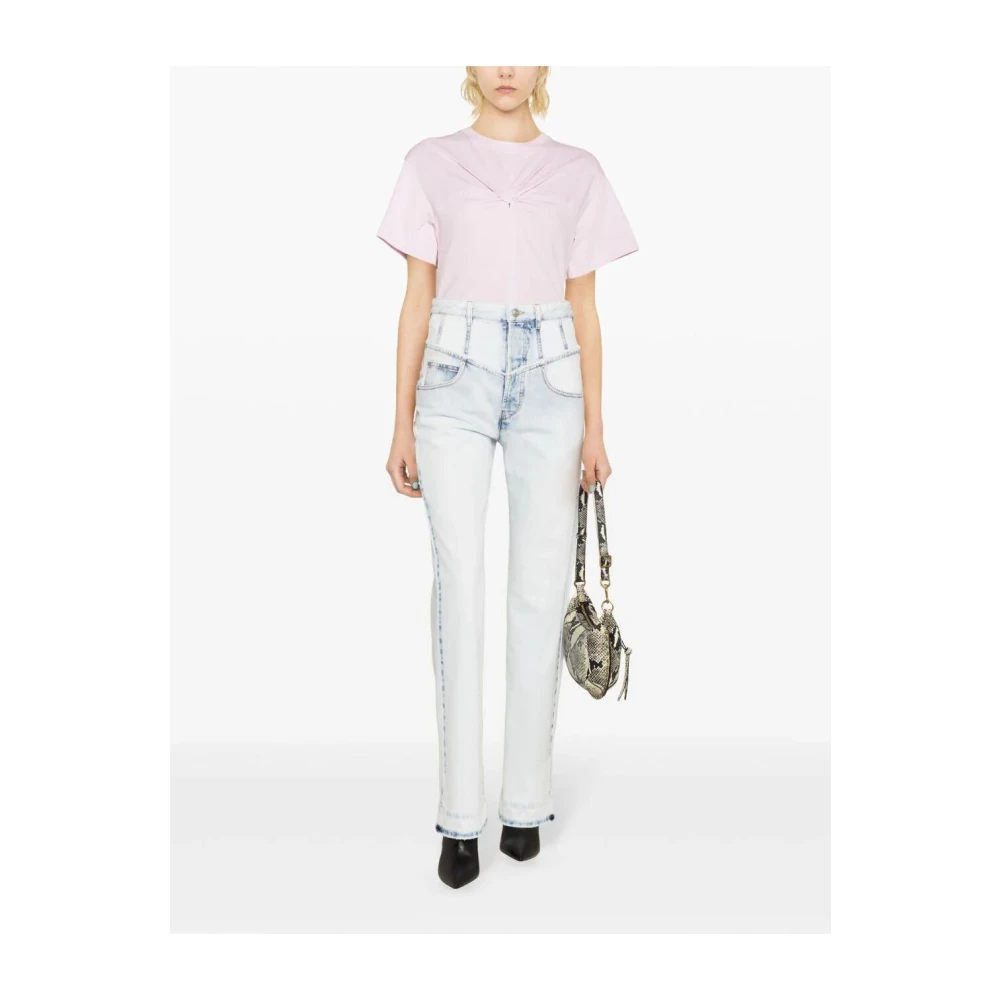 Isabel marant Blauwe Noemie stijlvolle top Blue Dames