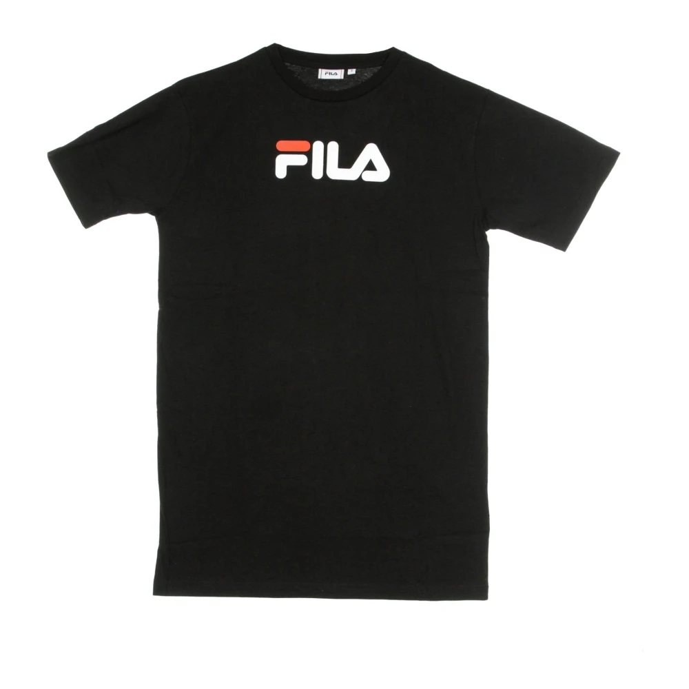 Fila Zwarte Tee Jurk voor Vrouwen Black Heren