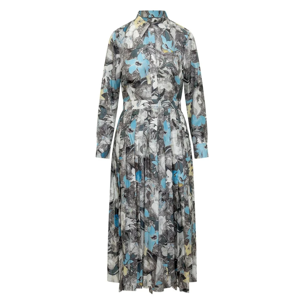 TORY BURCH Elegante Lange Jurk voor Vrouwen Multicolor Dames