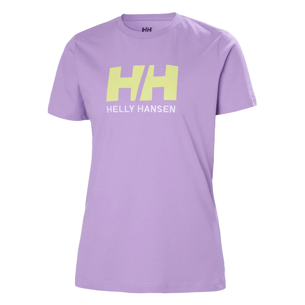 Helly Hansen Hh Logo T-Shirt Purple Dames
