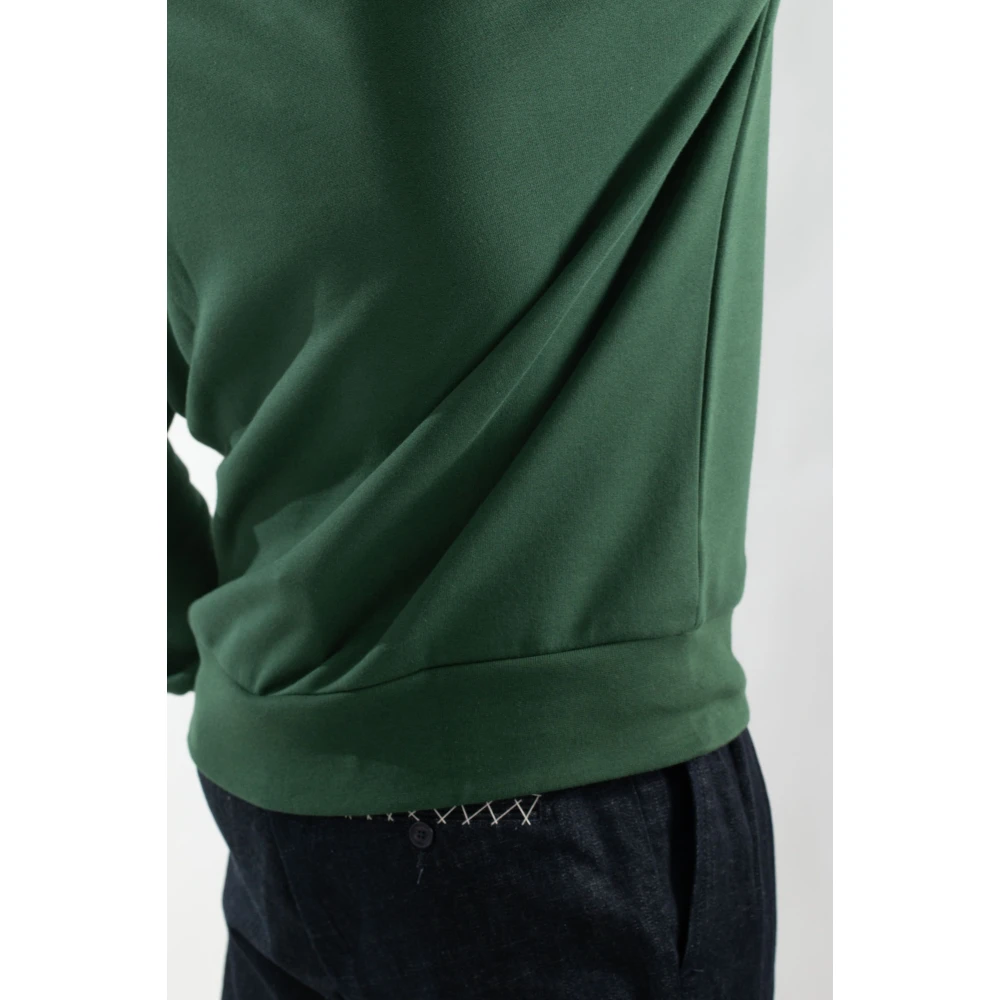 Lacoste Krokodil Fleece Sweatshirt Green Heren