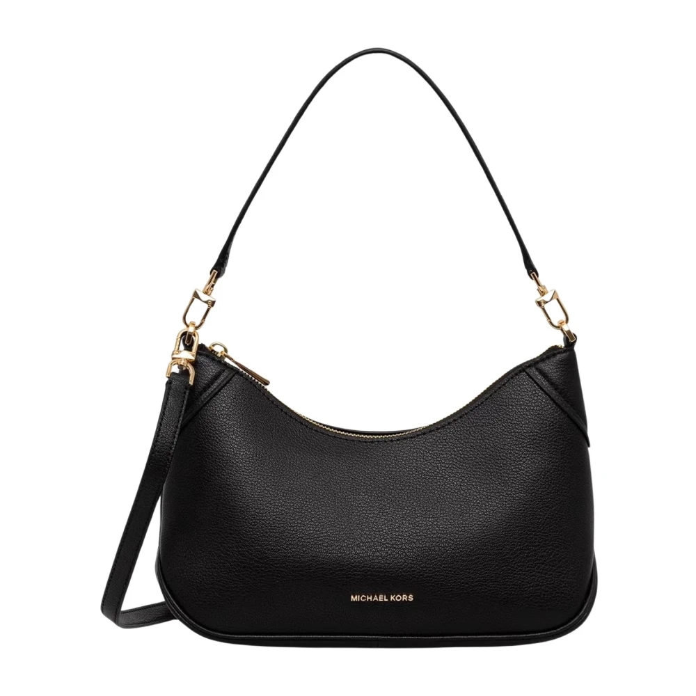 Michael Kors Donna Nero - Borsa A Tracolla Convertibile Jet Set Media In Pelle - Bags - One Size - Immagine 1