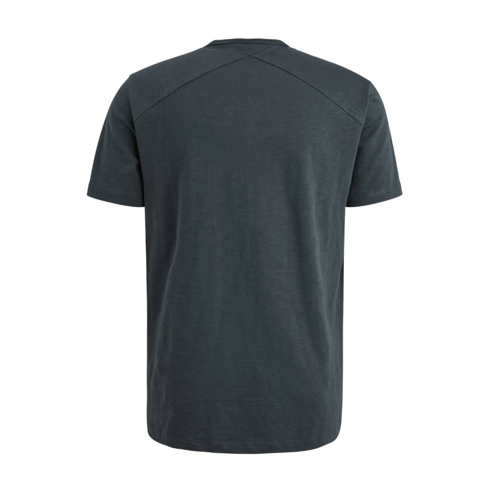 Cast Iron Essentieel korte mouw ronde hals T-shirt Blue Heren