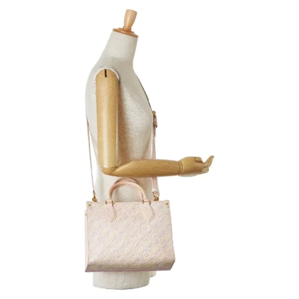 Louis Vuitton Vintage Pre-owned Leather louis-vuitton-bags Pink Dames
