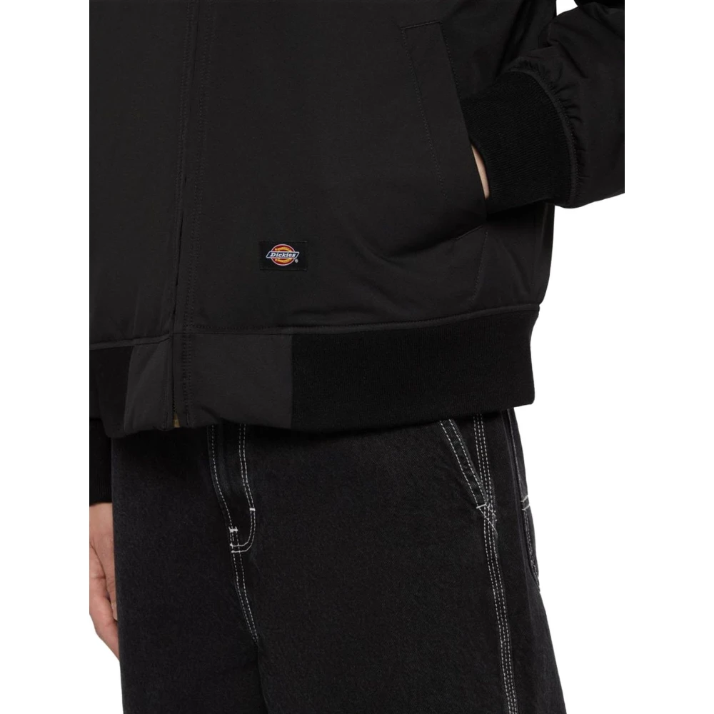 Dickies Stijlvolle Bomberjack voor Mannen Black Heren