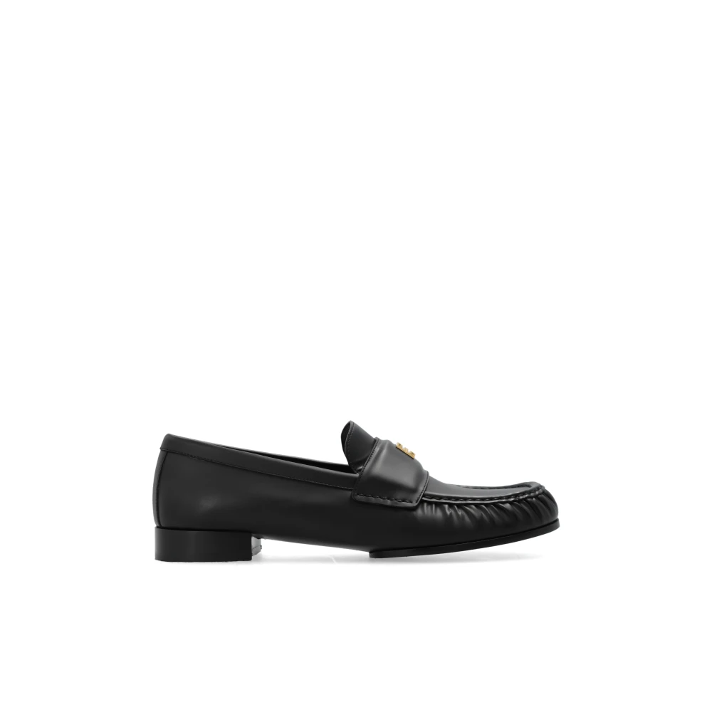Givenchy Women's Black Leather Loafers