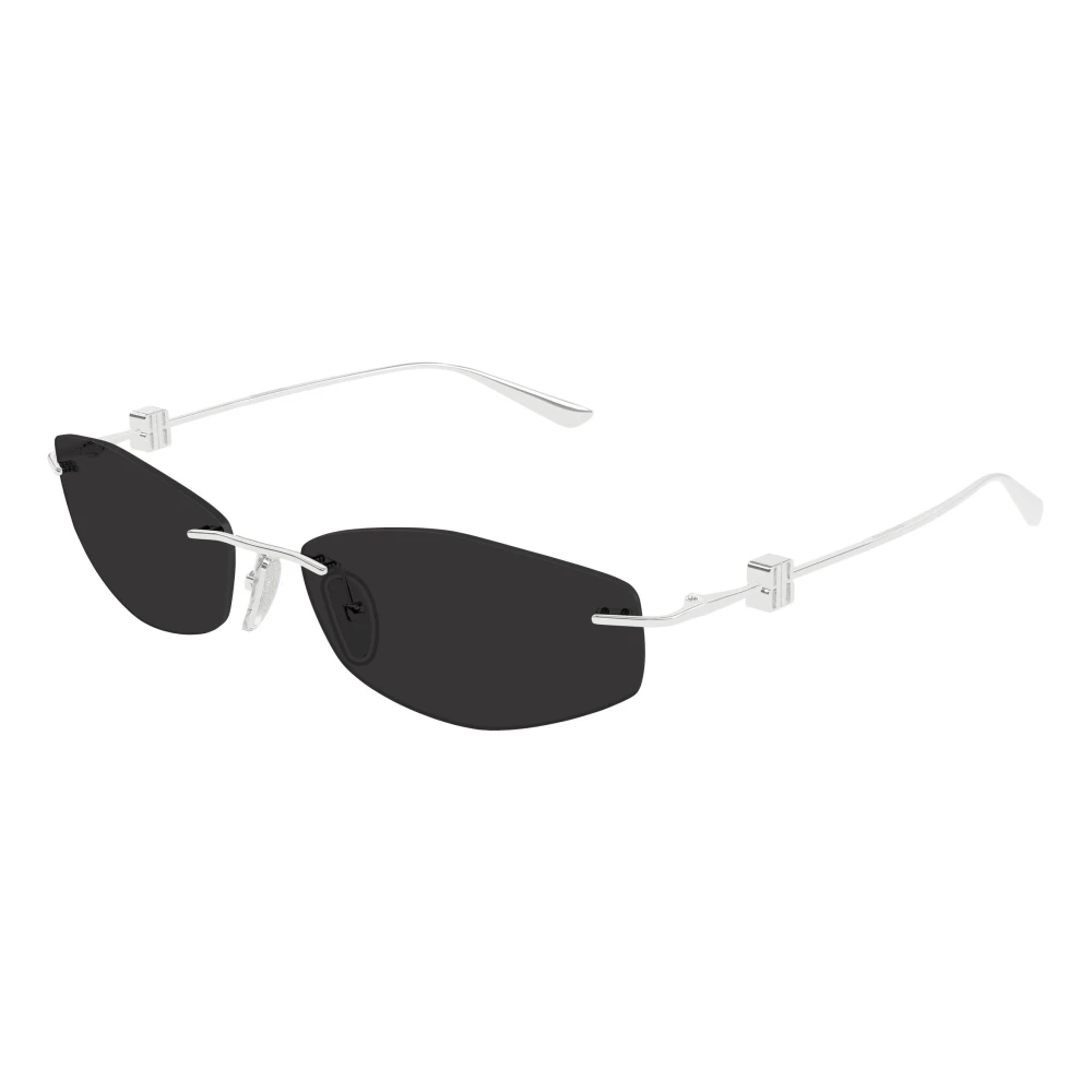 Balenciaga Nano D-Frame Sunglasses - Female - Sunglasses - Gray - 60 Mm - Accessories