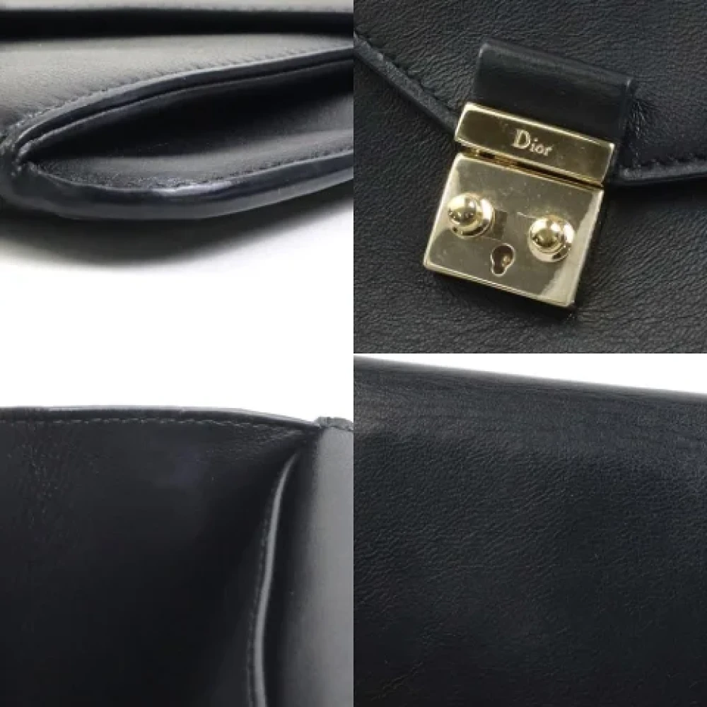 Dior Vintage Pre-owned Fabric dior-bags Black Dames