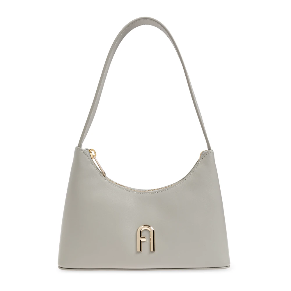 Furla Axelväska 'Diamante Mini' Gray, Dam