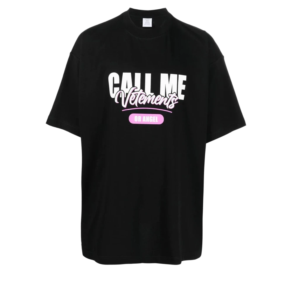 Vetements Bel Me T-Shirt Black Dames