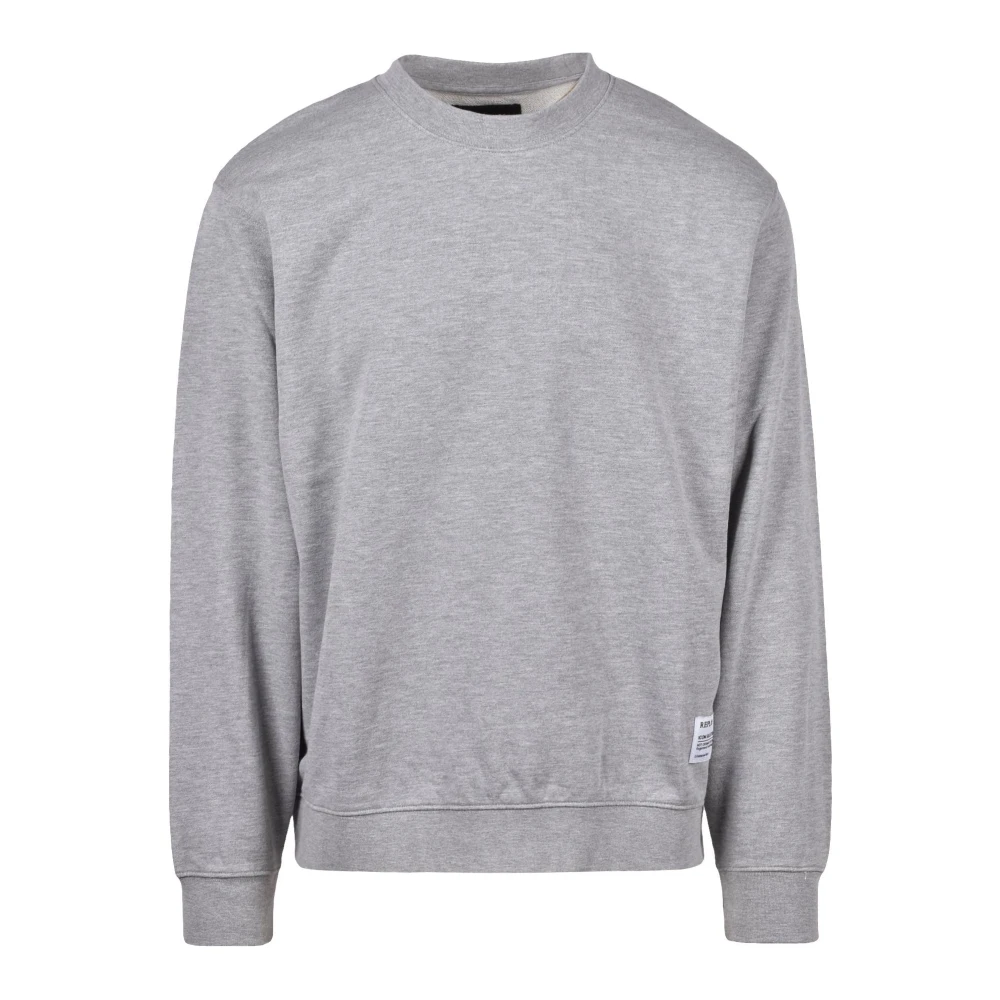 Replay Katoenen Sweatshirt Gray Heren