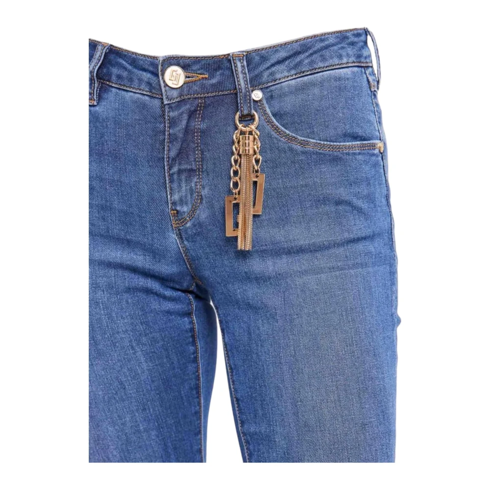 Gaudi Klassieke Boot-cut Jeans Blue Dames
