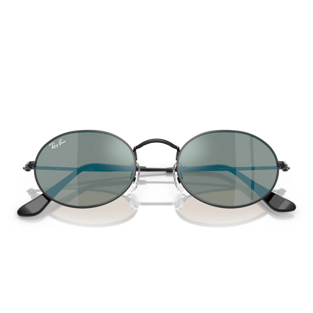 Ray-Ban Black Rb3547n Oval Sunglasses - Unisex - Sunglasses - 51 Mm - Accessories