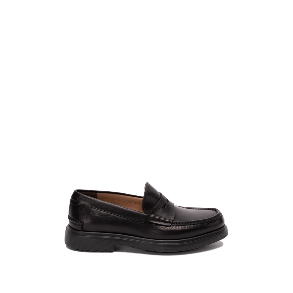 Salvatore Ferragamo Stiliga Pittsburgh Penny Loafers Black, Herr