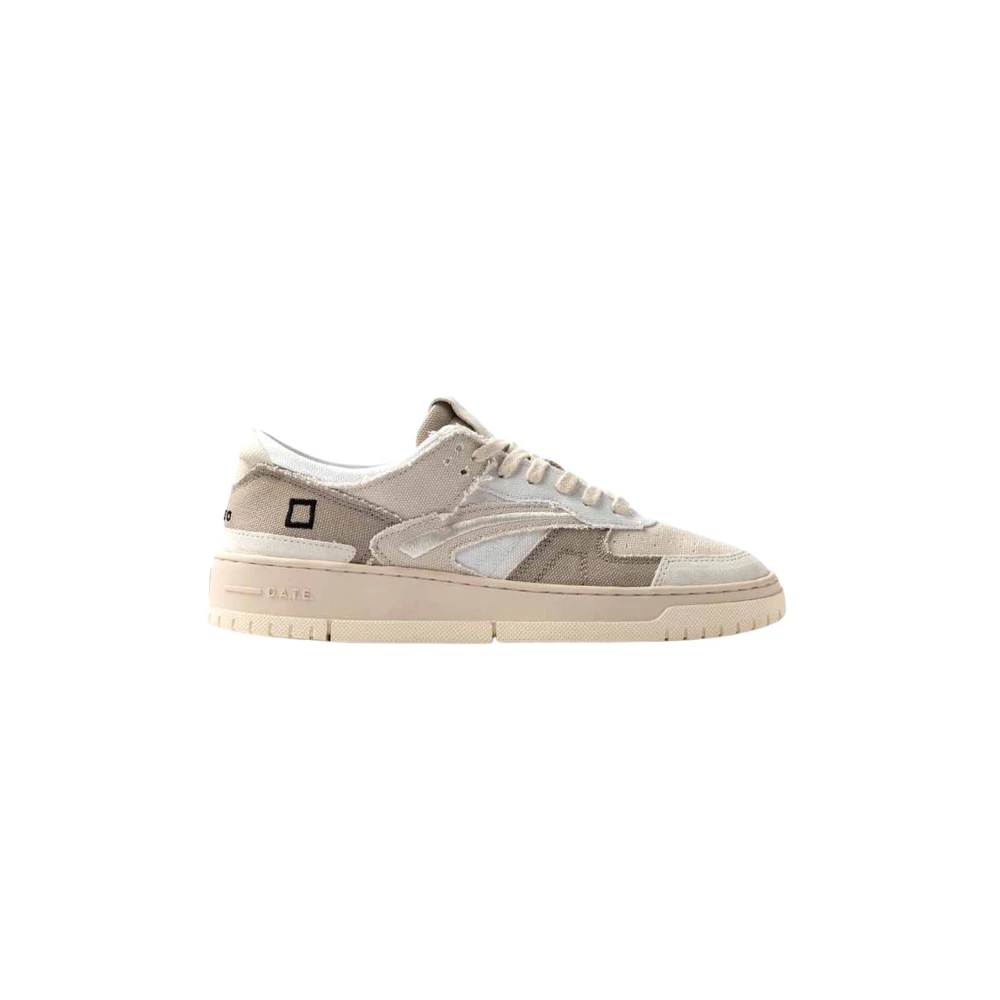 D.a.t.e. Torneo Fringed Canvas Sneakers Heren Schoenen Veelkleurig Multicolor