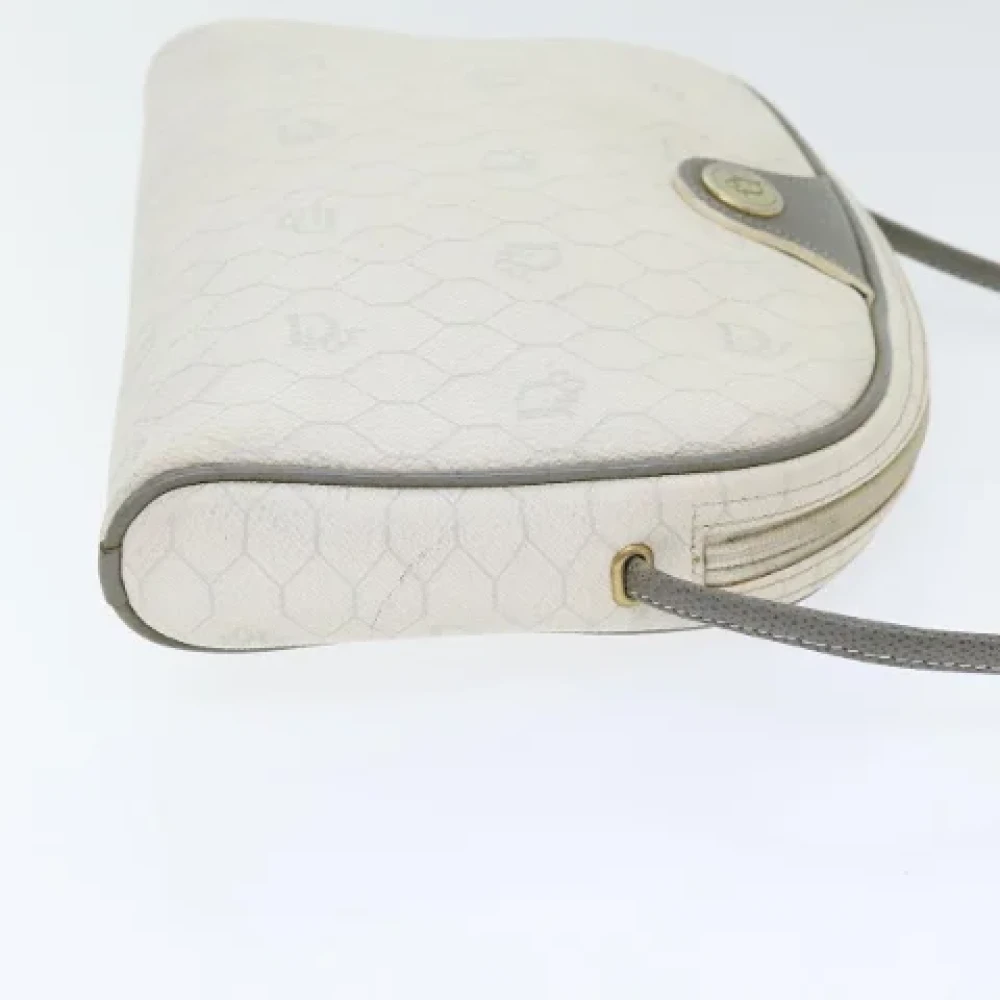 Dior Vintage Pre-owned Canvas dior-bags White Dames