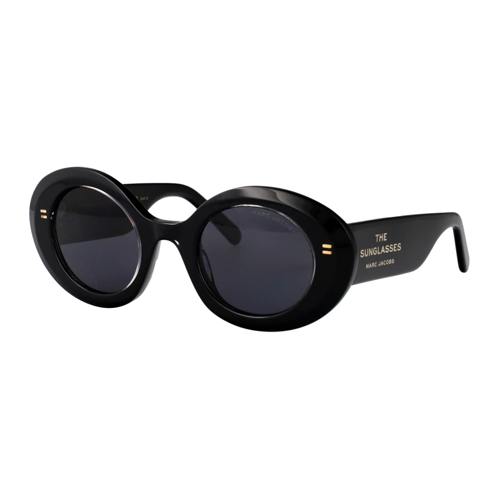 Marc Jacobs Women's Black Oval Sunglasses
