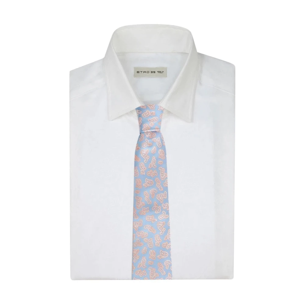 ETRO Blauwe Winter Sjaal Casual Stijl Multicolor Heren
