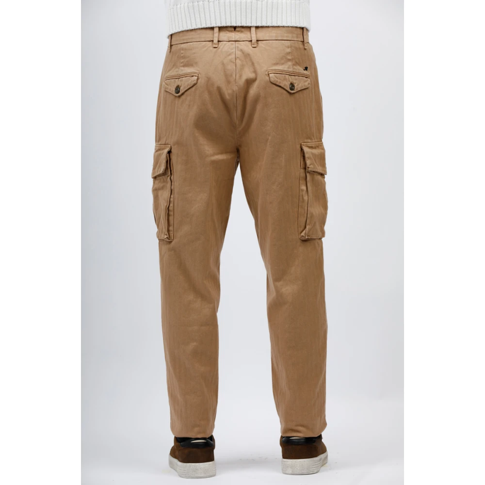 Mason's Cargo broek met gestructureerd ontwerp Beige Heren