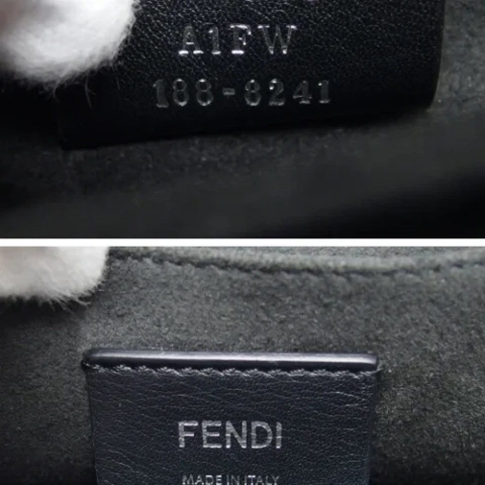 Fendi Vintage Pre-owned Leather fendi-bags Black Dames