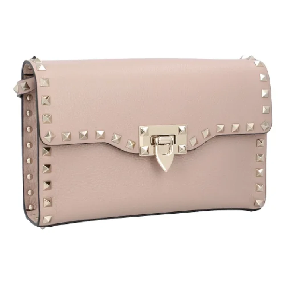 Valentino Leather handbags Pink Dames
